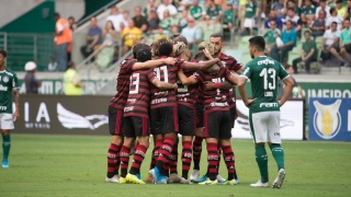 Flamengo vence o Palmeiras por 3 a 1 na Arena Palmeiras